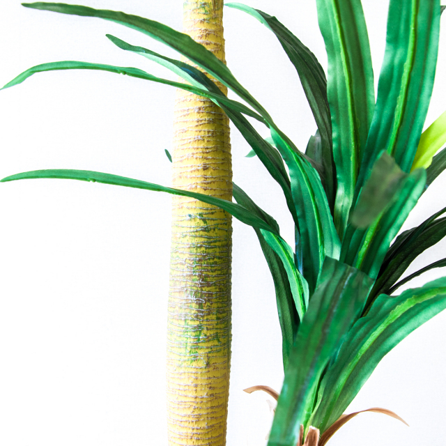 人工 観葉植物 フェイク グリーン ユッカポット H約120cm 店舗 装飾