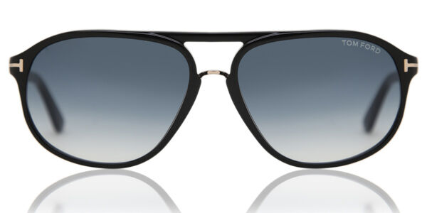 Tom Ford FT0447 JACOB 01P Pilot ブラック サングラス