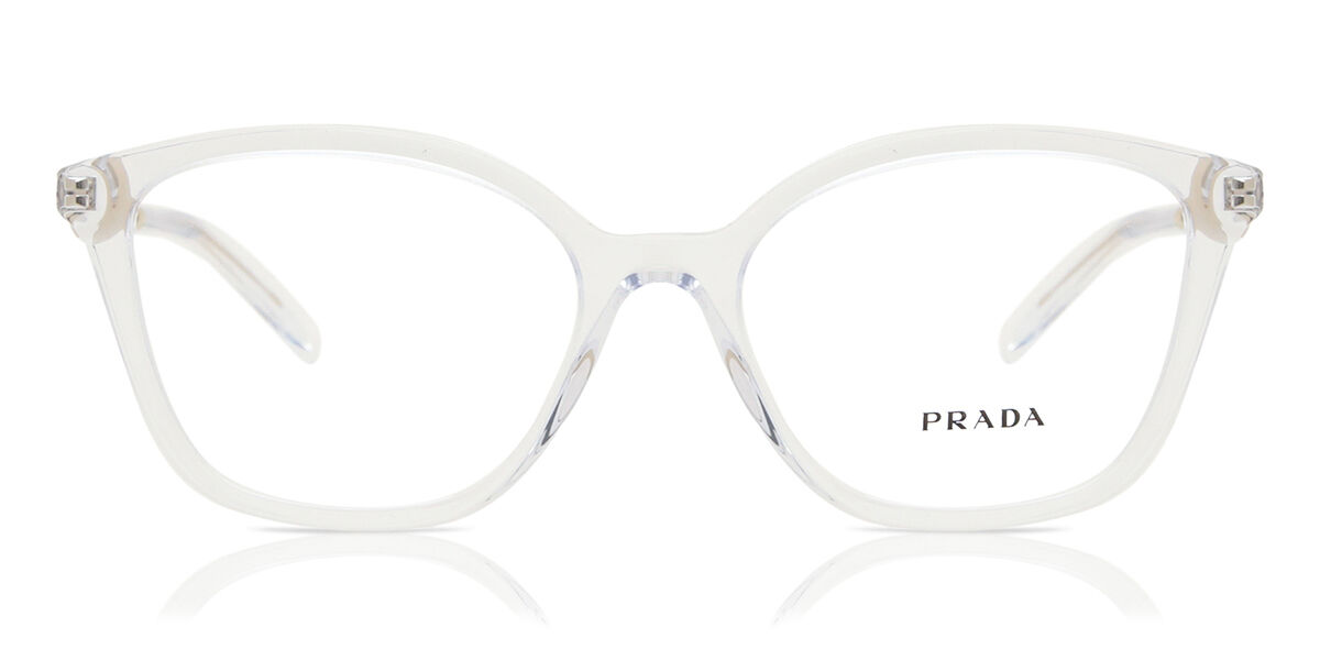 Prada PR 02ZV 2AZ1O1 Clear Eyeglasses | SmartBuyGlasses US