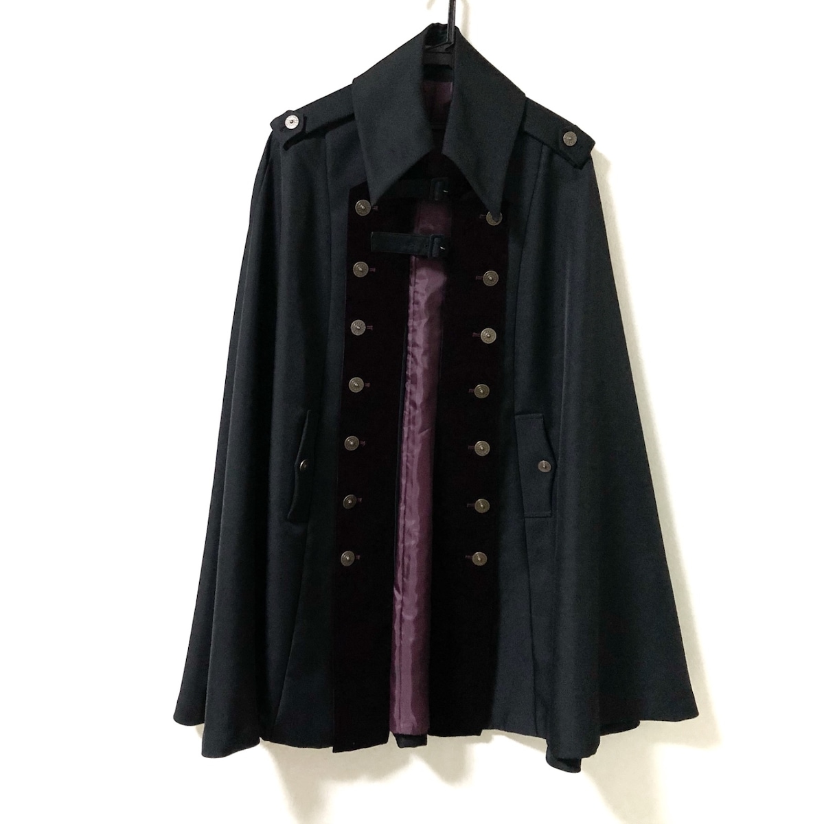 アトリエボズ/ポンチョ/黒×ボルドーの買取実績【ブランディア】