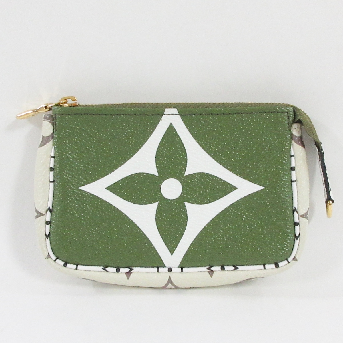 ルイヴィトン/ポーチ/ミニ ポシェット アクセソワ―ル/カーキ