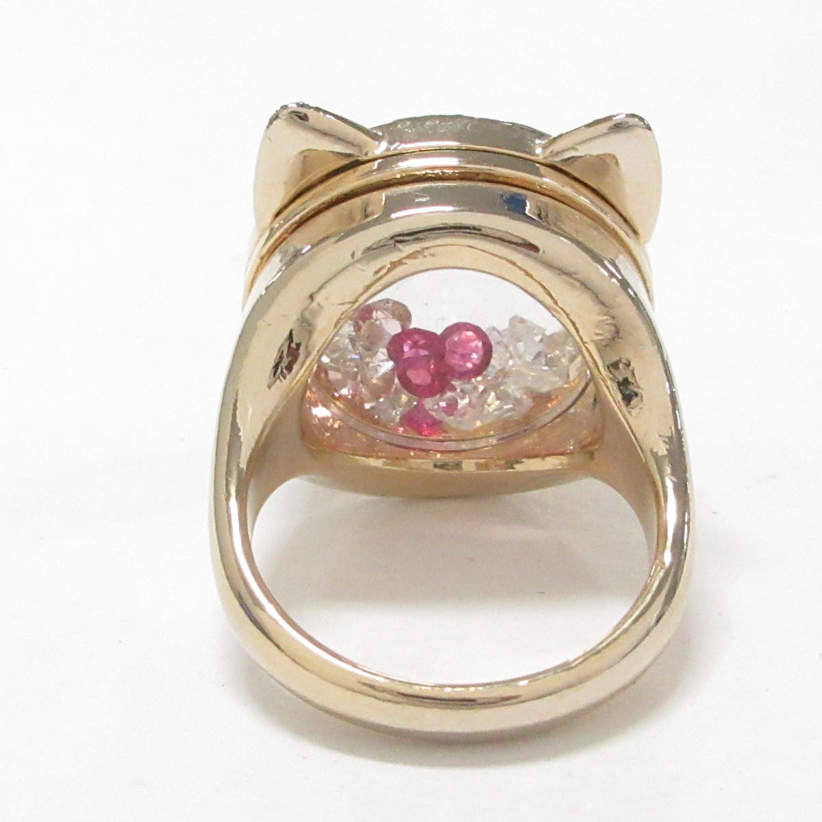 ツモリチサト/リング/ゴールド/ネコ/ラインストーンの買取実績【ブラン