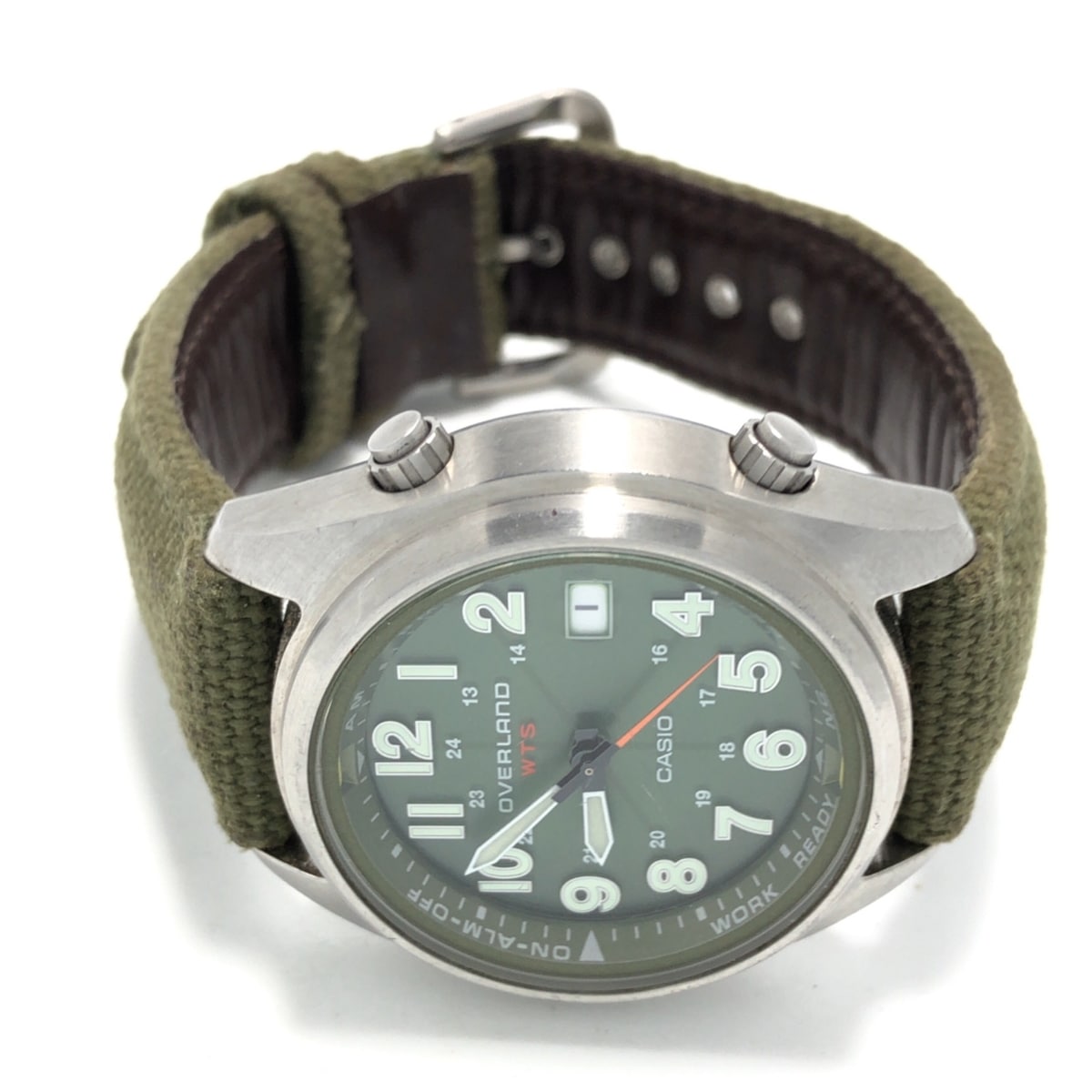 カシオ/OVERLAND(オーバーランド)/型番：OVW-100BJ/ソーラー電池