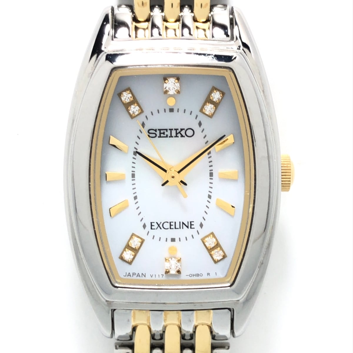 セイコー/エクセリーヌ/型番：V117-0DD0/ソーラー電池/腕時計の買取