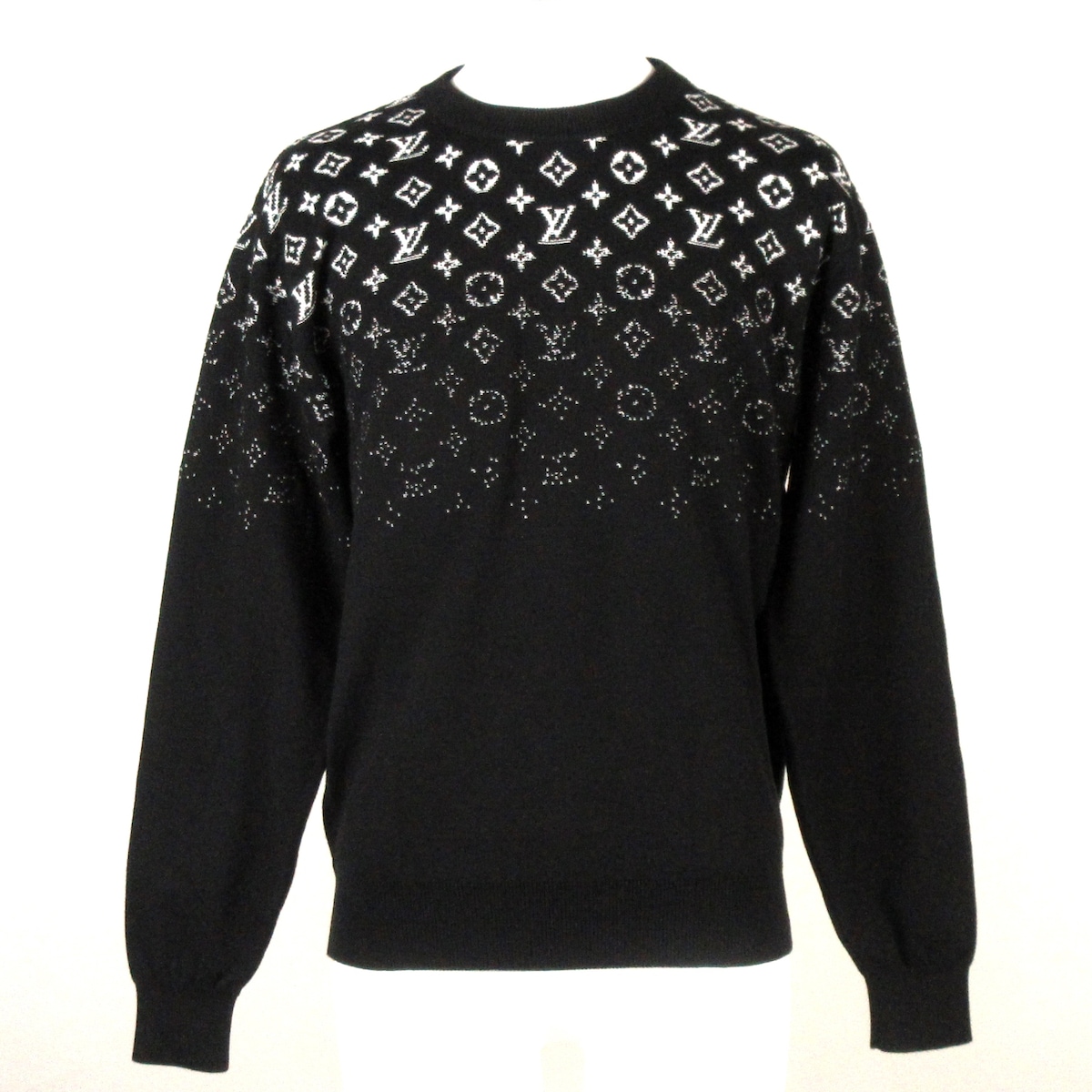 ルイヴィトン/セーター/黒×白/サイズ：XSの買取実績【ブランディア】