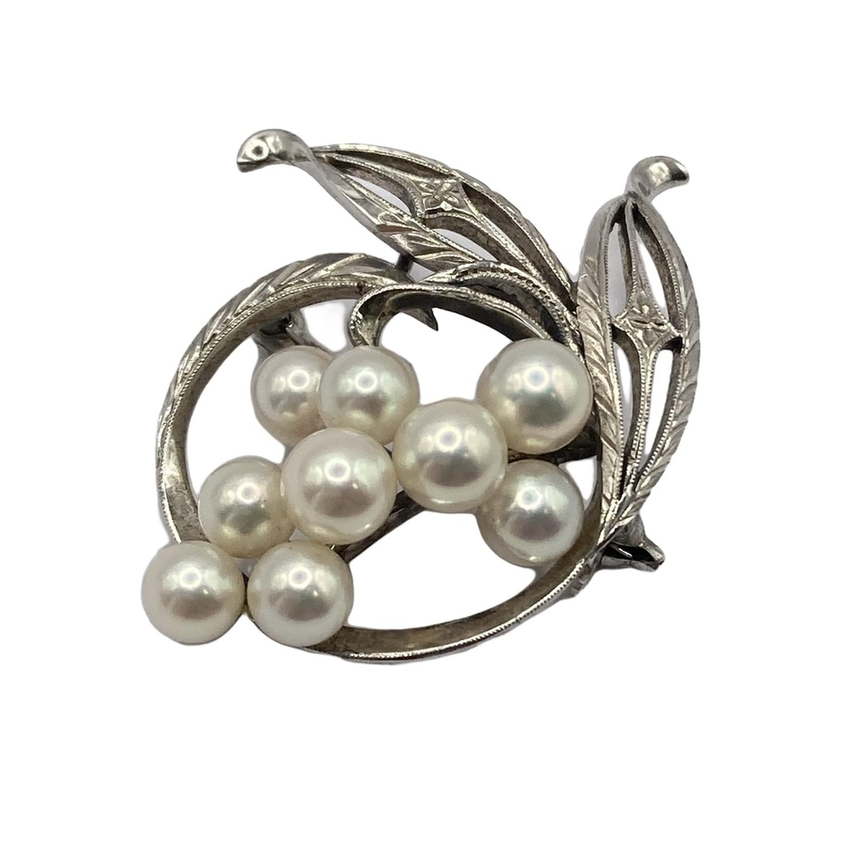 ミキモト/ブローチ/シルバー×白/パールの買取実績【ブランディア】