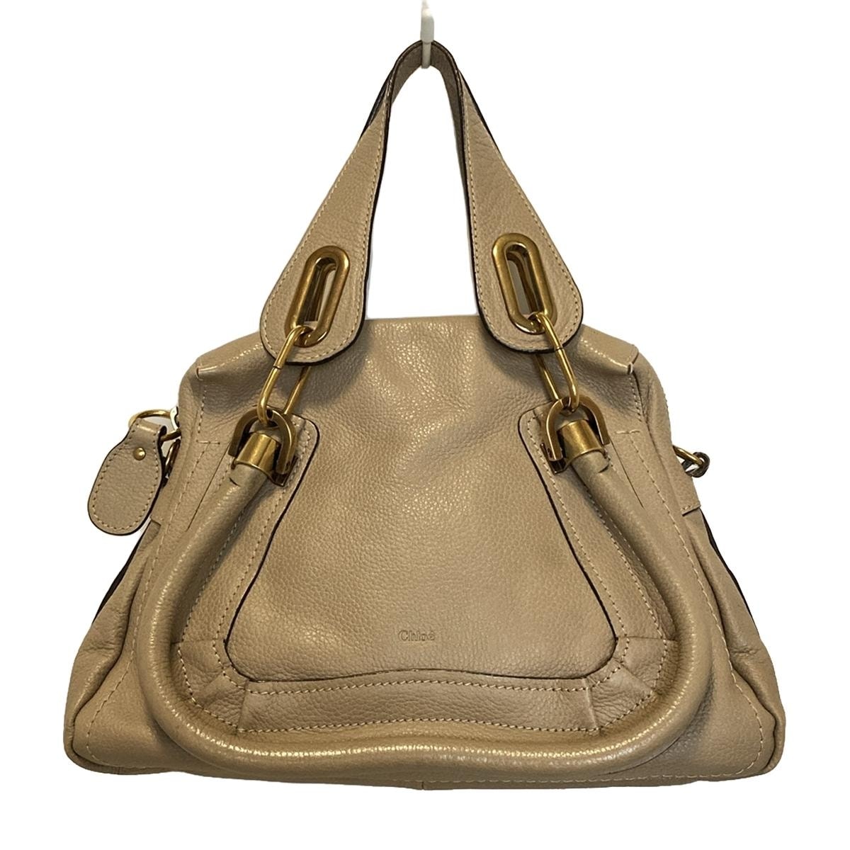 クロエ/ハンドバッグ/パラティ/ベージュ/レザーの買取実績【ブランディア】