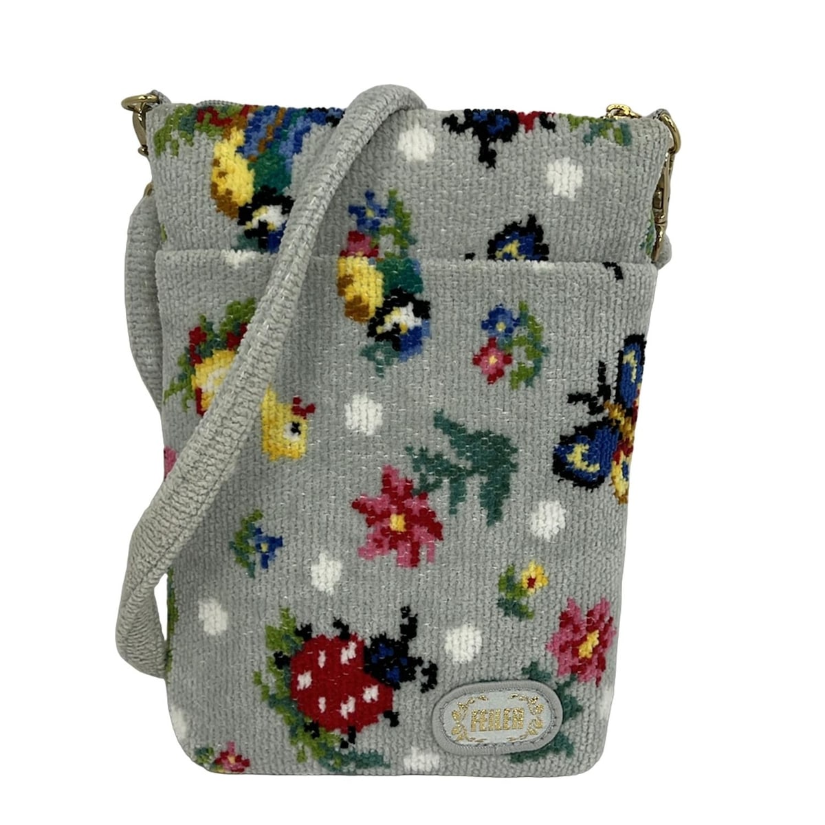 フェイラー/ショルダーバッグ/ハイジドット スマホショルダー/ライト