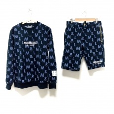 マークアンドロナ/メンズセットアップ/カーキ/サイズ：トップス48