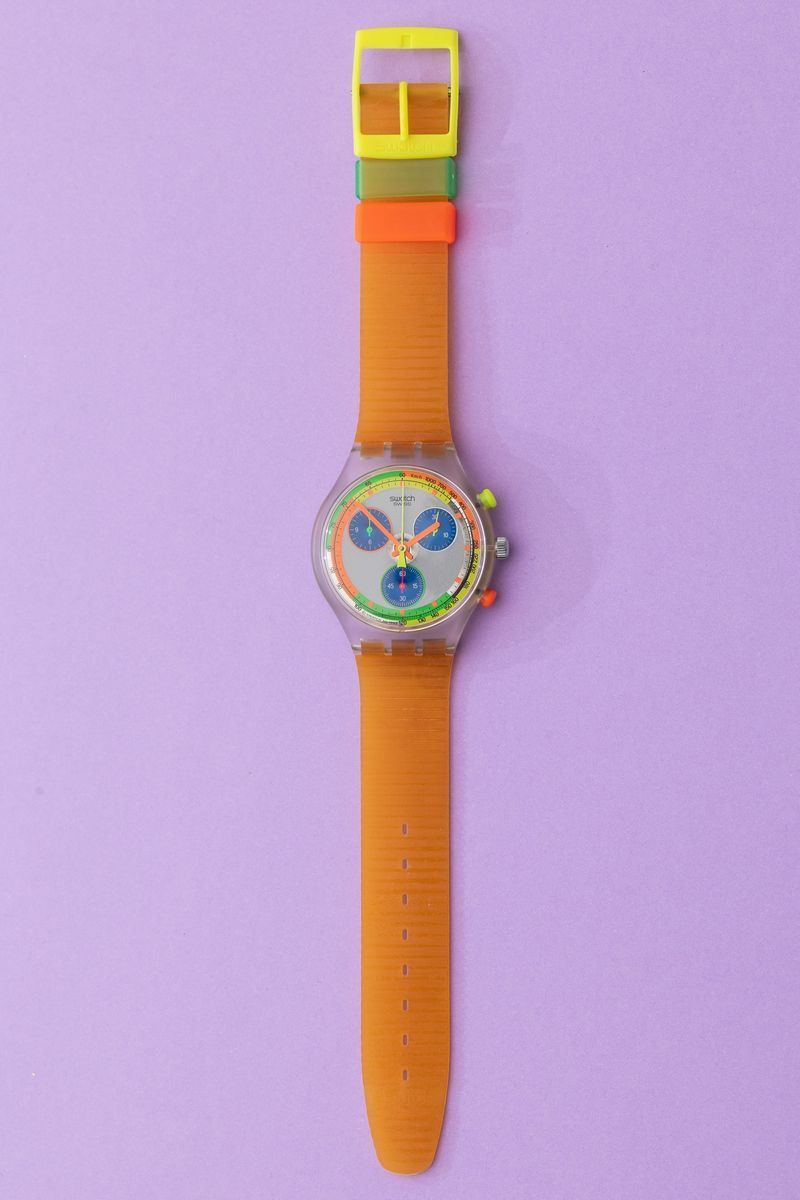 Swatch chrono JELLY STAG SCK104 1993 - Auction Swatch History