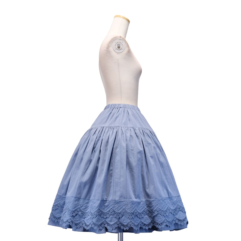 コットンレーススカート | Sheglit MiDiom online store