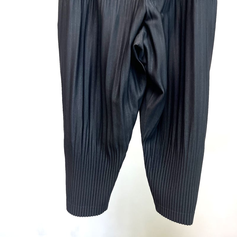 homme plisse issey miyake pants black size 3 |