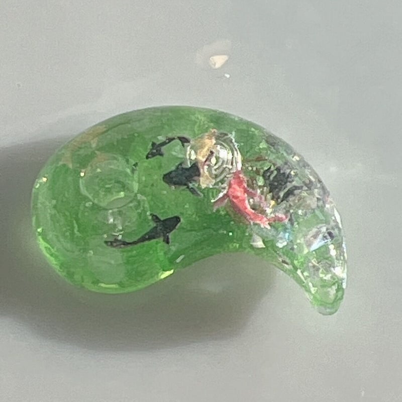 新たな人生を切り開き輝く人生へ☆七福神勾玉オルゴナイト 新たな人生