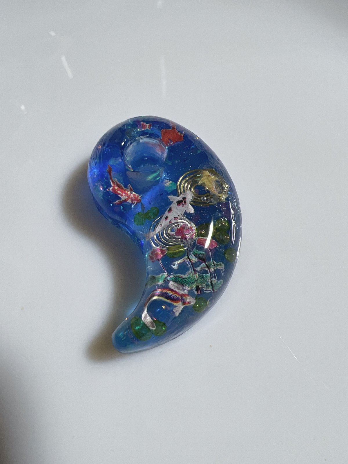 負の連鎖を断ち切り新たな人生を切り開く守り勾玉オルゴナイト 負の