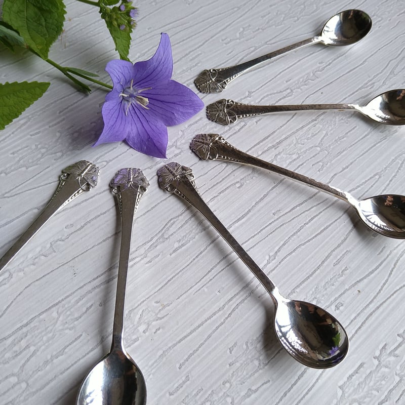 1930～1970年 C.V.L＆Co デンマークのシルバースプーン6本セット