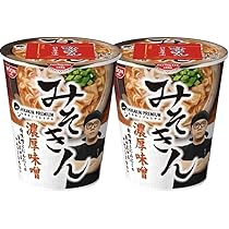 Amazon.co.jp: 2個セット ヒカキン みそきん 濃厚味噌ラーメン
