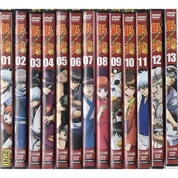 Amazon.co.jp: 銀魂゜ [レンタル落ち] 全13巻セット [マーケット