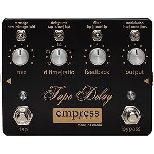 Empress Tape Delay - ビンテージ・テープエコーのサウンドを再現した