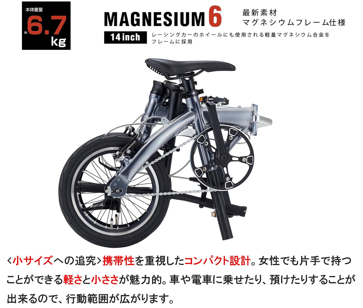 RENAULT MAGNESIUM 6 (MG-FDB140)」輪行で週末の過ごし方を変えよう
