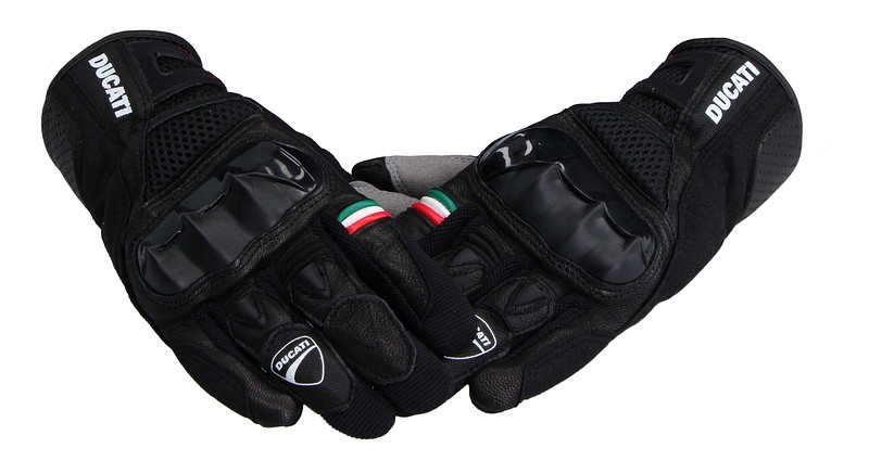 Ducati Glove City C2 leather / textile black Size S NML Spare