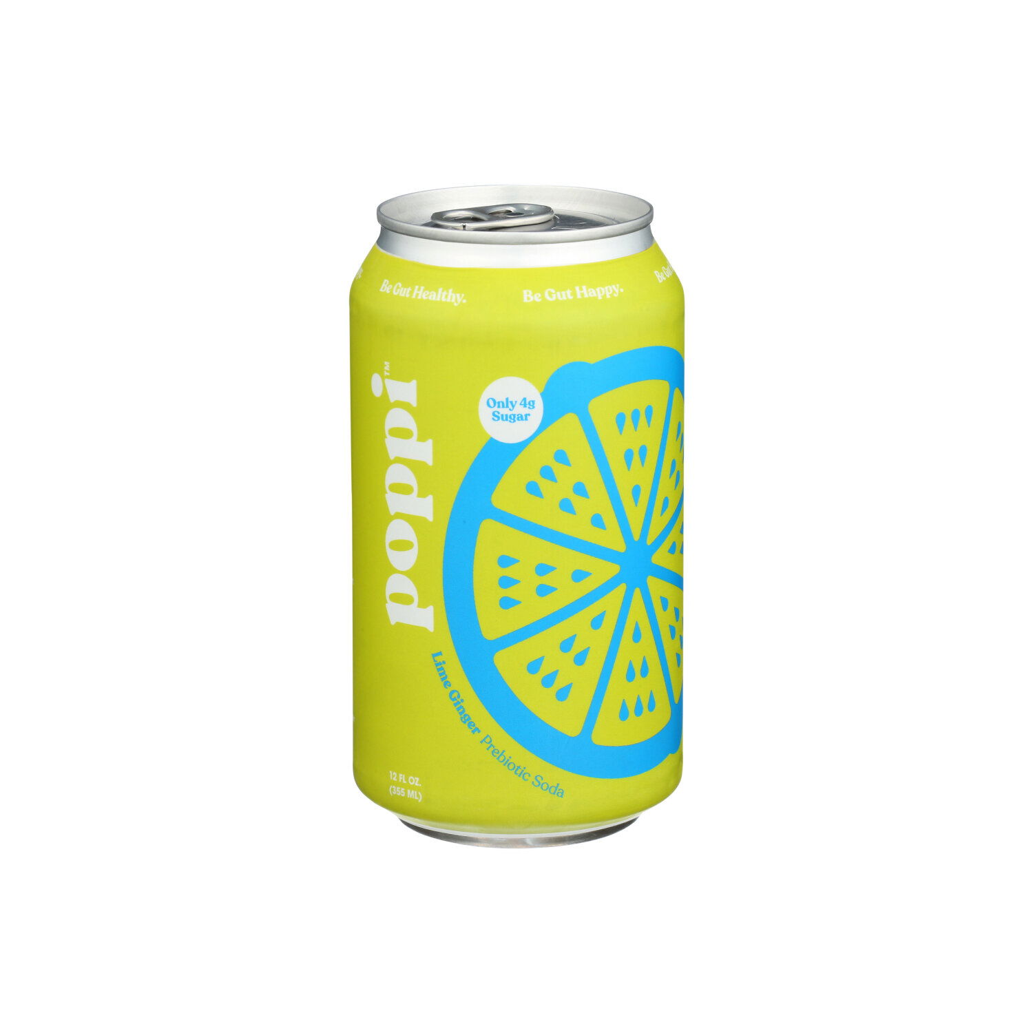 Poppi Lime Ginger - 12 Fluid Ounce - 1 Count - Brookshire's