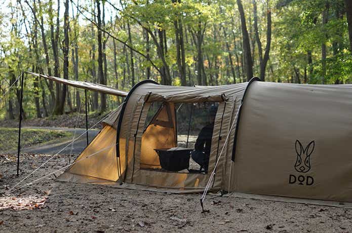 カマボコテントソロTC DOD カマボコ タープ テント デイキャンプ