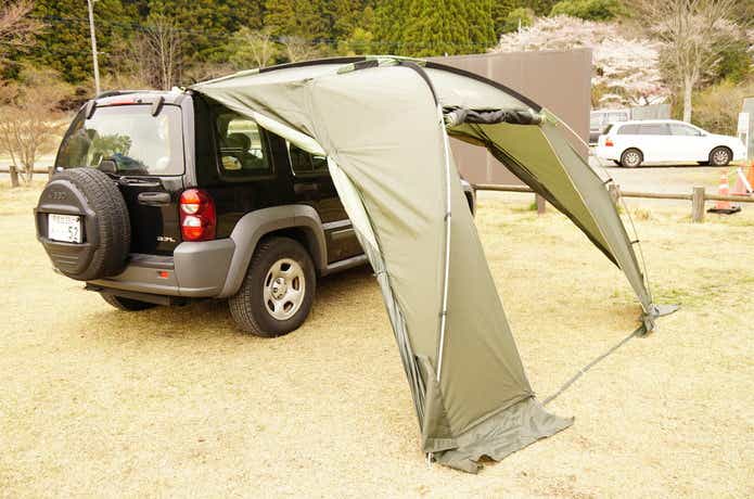 RVカーサイドオーニング(タープ) : カーサイドタープ カー RVカー