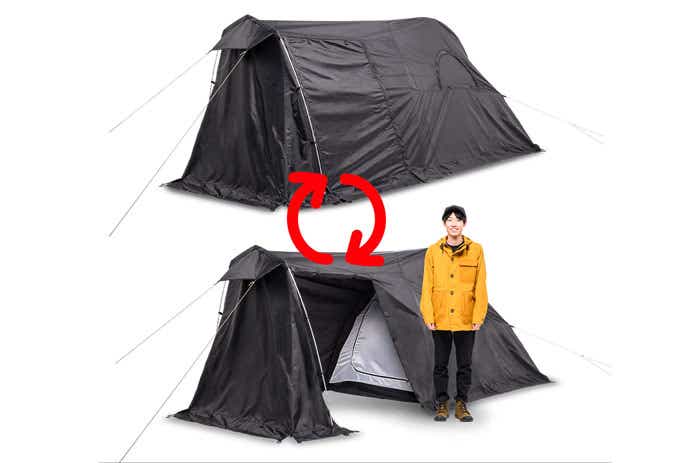 ツーリング仕様で2ルーム！？ワークマン「耐久撥水ツーリング