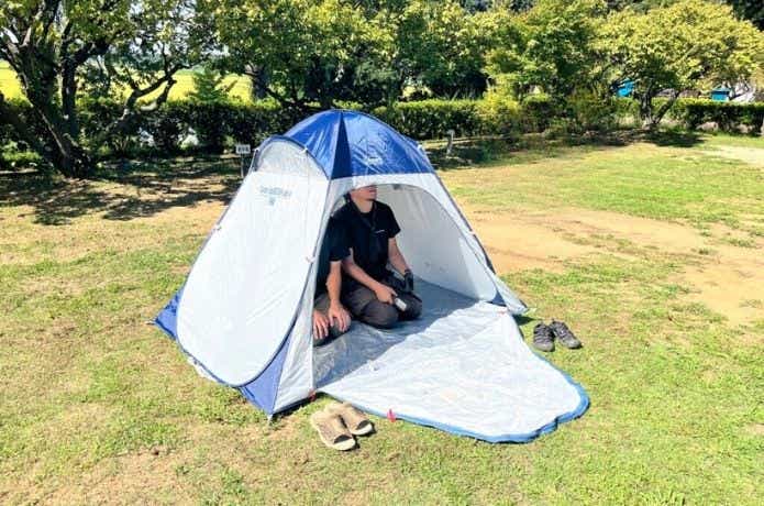 設営レビュー！】コールマン クイックアップIGシェードを実際に使った