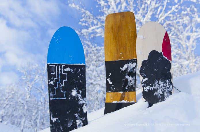 雪板は新しい冬のアクティビティ！自作方法＆手作り作品集と遊び方
