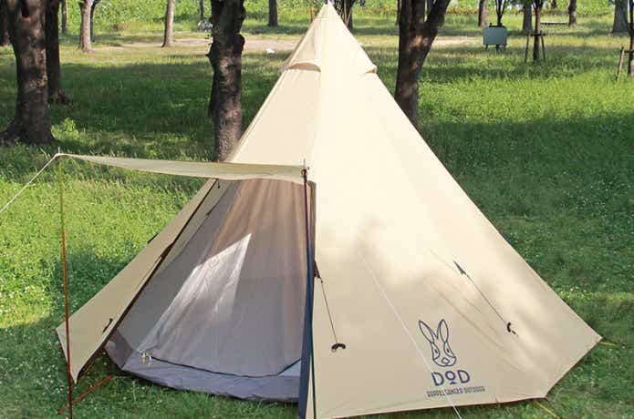 DOD ワンポールテントは究極のハイコスパ！大型タイプの魅力は