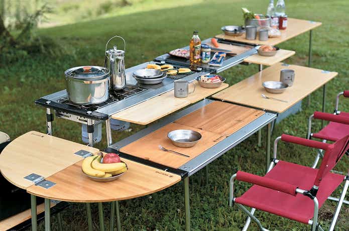 スノーピーク アイアングリルテーブル 3ユニット セット 収納ケース