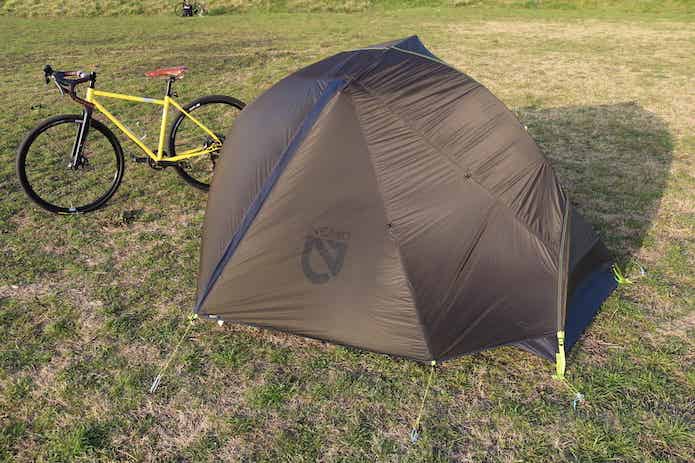 彗星の如く現れたNEMOテント「DRAGONFLY BIKEPACK」はバイクパッキング