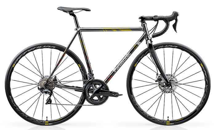 ランランラン】Panasonicチタンフレームロードバイク ランランラン