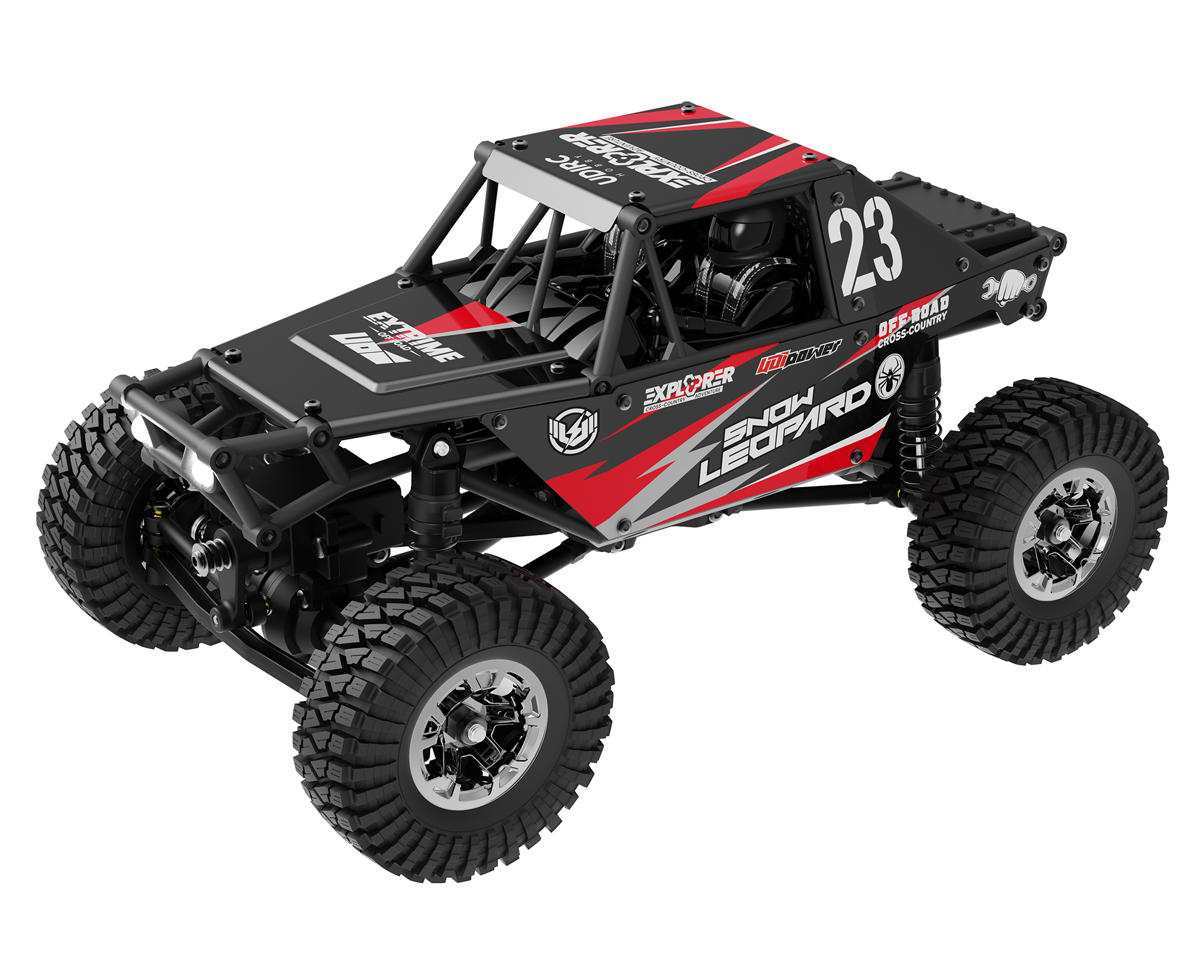 UDI RC UCX24 Snow Leopard 1/24 Brushed RTR Micro Rock Crawler