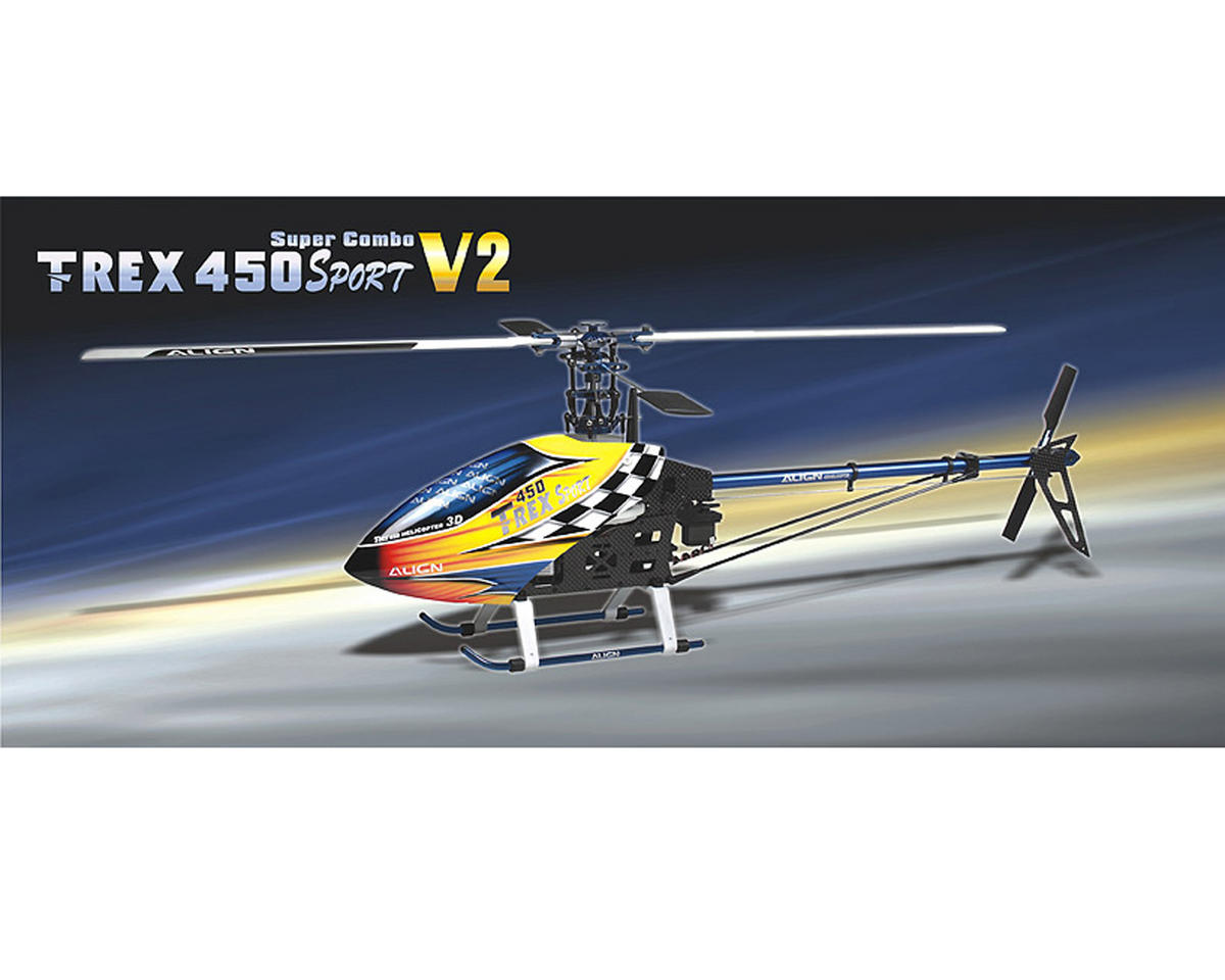 Align T-Rex 450 Sport V2 Super Combo [AGNKX015081] - AMain Hobbies