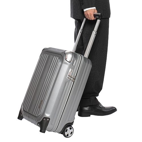 ANAオリジナル＞キャスターバッグ（ANAロゴ入り 2輪縦型）／ブラック