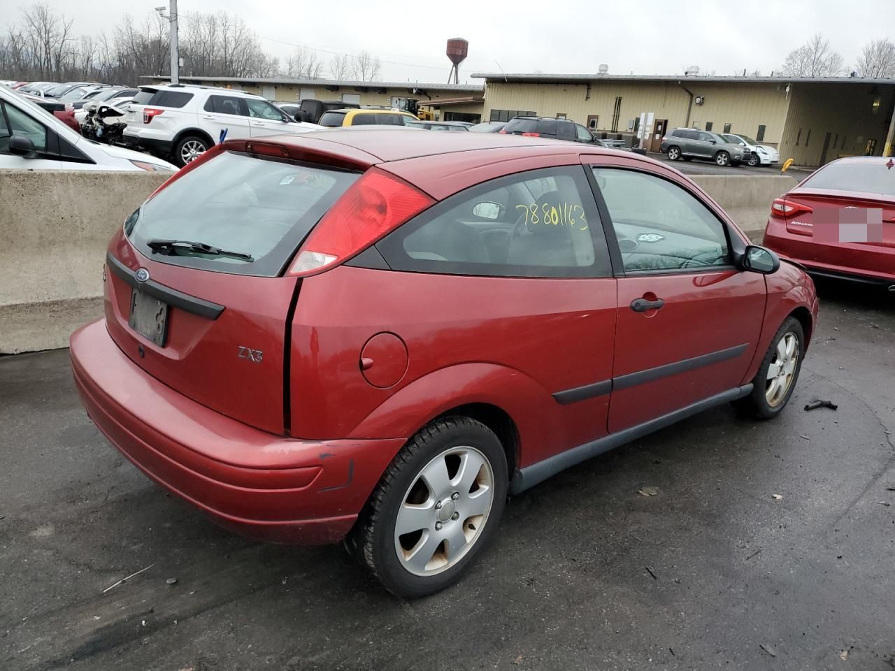 Price & History 2001 Ford Focus Zx3 2.0l 4 vin: 3FAFP31351R226493