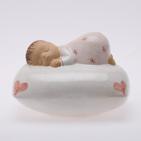 LISA LARSON. Figurin, stengods, 