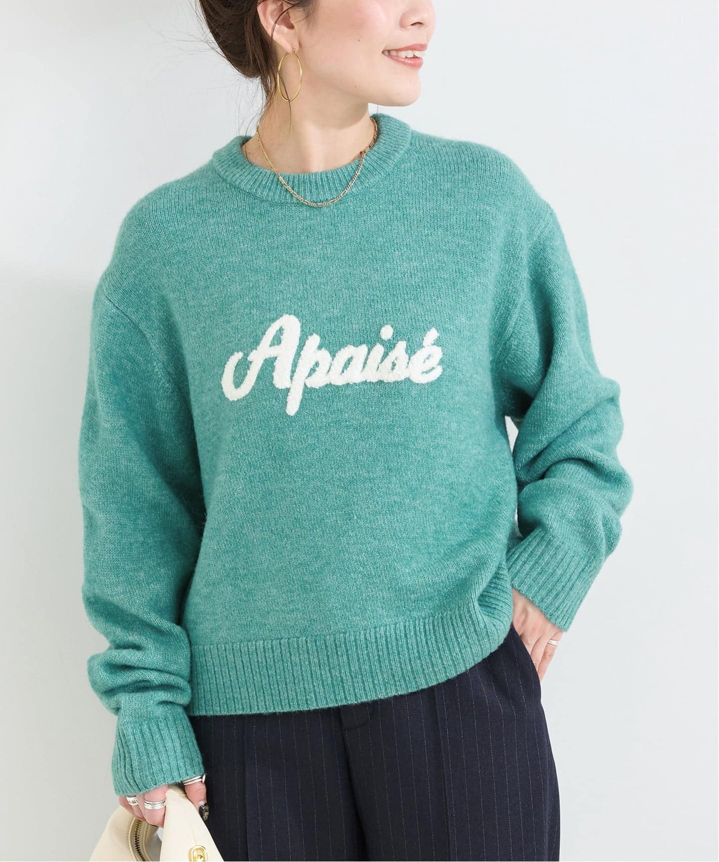 手洗い可 / サガラロゴニット（ニット／セーター）｜B.C STOCK（ベー