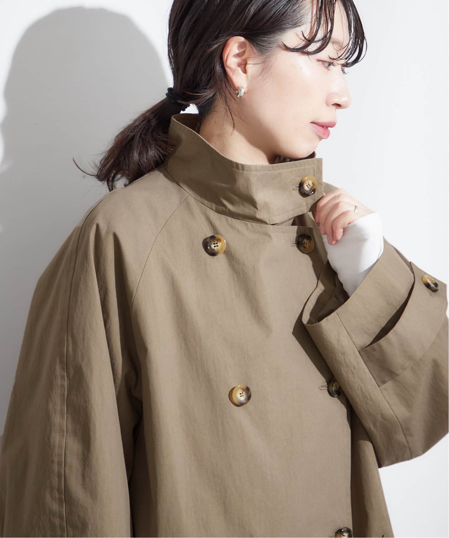 NALYAスタンドロングコート（その他ブルゾン／アウター）｜JOURNAL