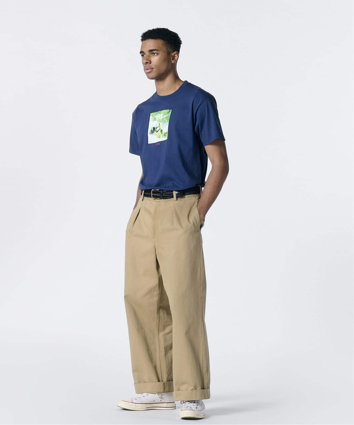 Single-Pleat Baggy Pant（チノパンツ）｜NOAH（ノア）の通販