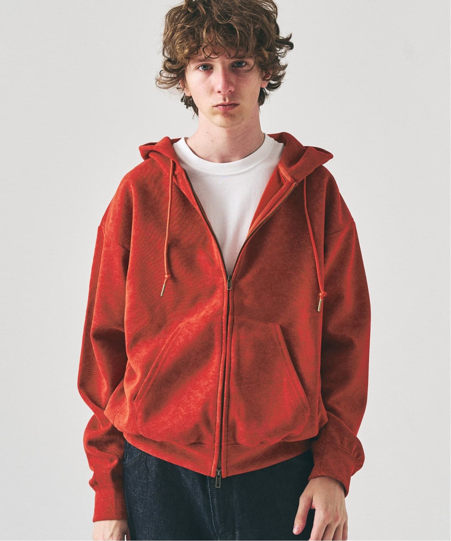 スプレーダンボール ジップパーカー（パーカー）｜417 EDIFICE（フォー