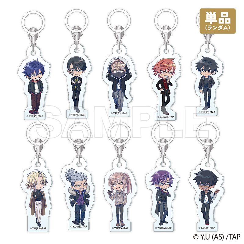 桃源暗鬼 花魁坂京夜 ちびキャラ アクリルミニブロック アクリル