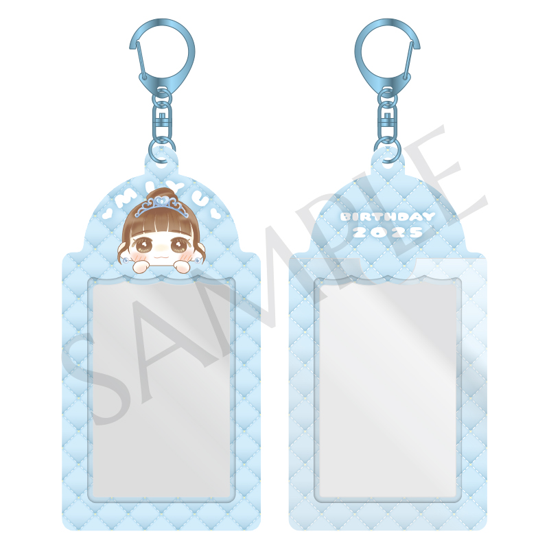 梅田みゆ 生誕祭2025 チェキホルダー-お気に入りのチェキ入れてね