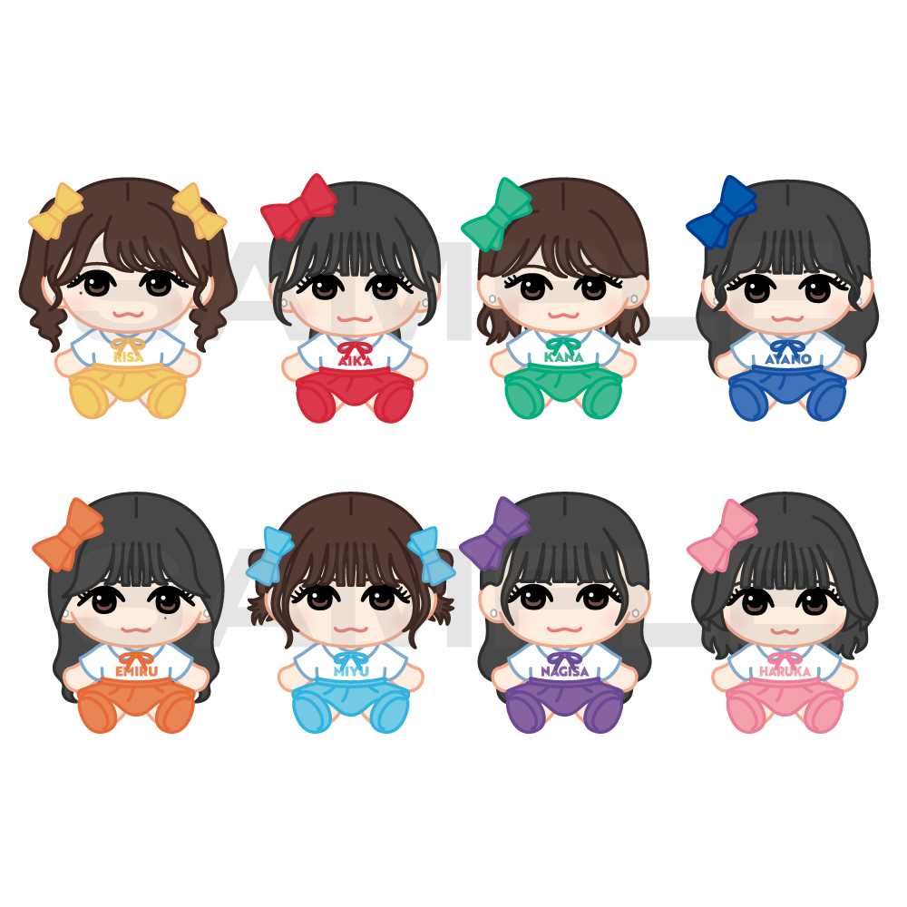 CUTIE STREETメンバー別かわぬい（全8種)【ASOBIMALL(アソビモール)】