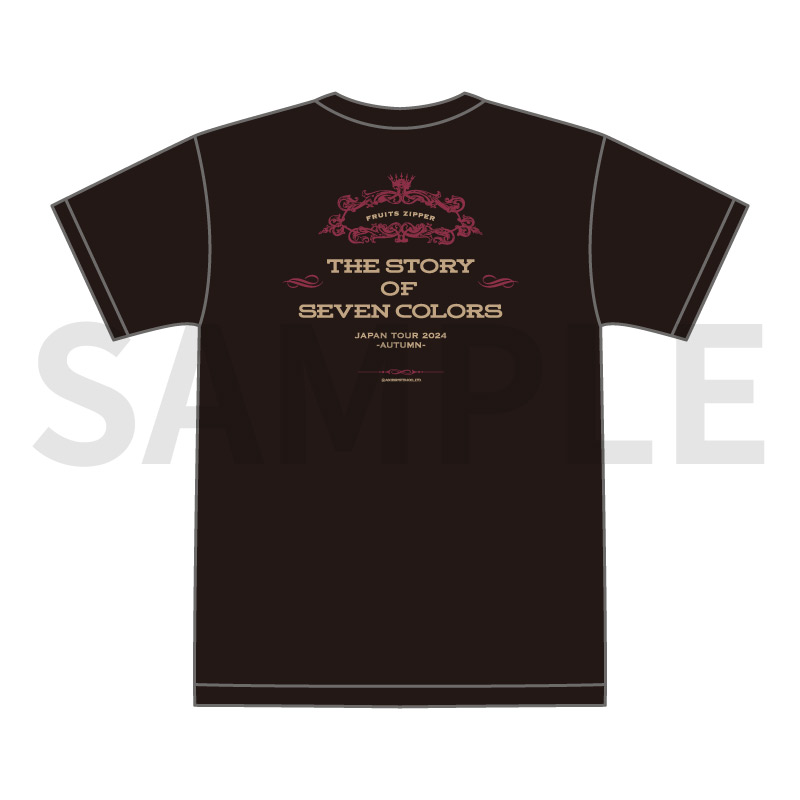 FRUITS ZIPPER Tシャツ -JAPAN TOUR2024 edition-【ASOBIMALL(アソビ