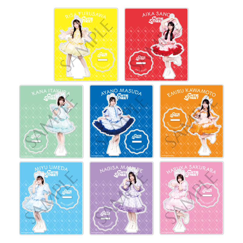 CUTIE STREET メンバー別アクスタ-KAWAII LAB.3rd ANNIV. edition
