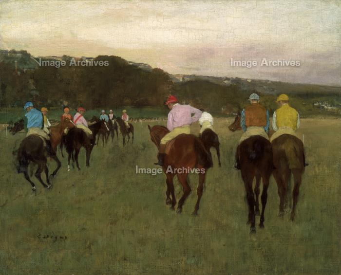 作品詳細 | ロンシャンの競走馬 | イメージアーカイブ - DNPアート