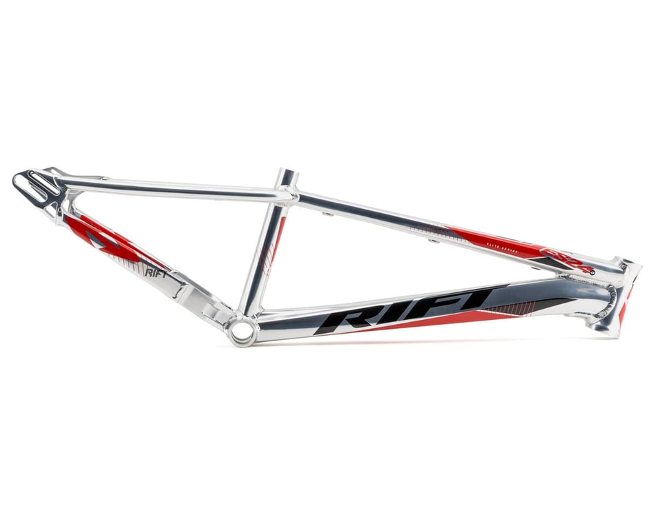 Rift ES24D BMX Race Frame (Polished/Red) - Dan's Comp